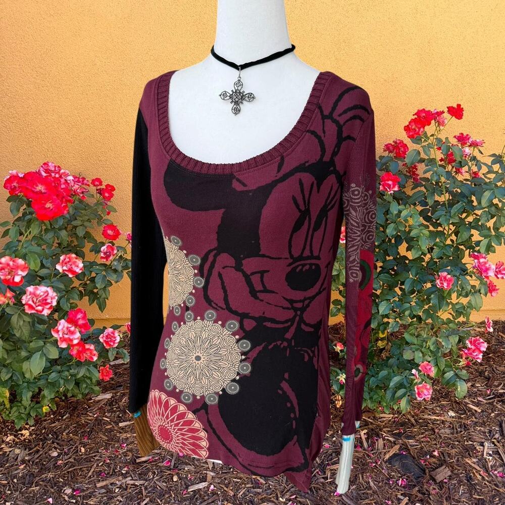 Disigual x disney minnie mouse long sleeve